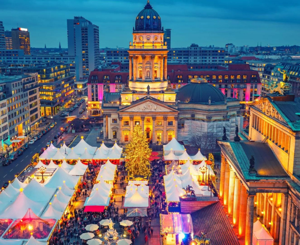 Ontdek magisch Berlijn tijdens de kerstperiode incl. vlucht