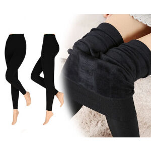 De Heat Essentials Dames Fleece Legging is gevoerd met warm velvet. 