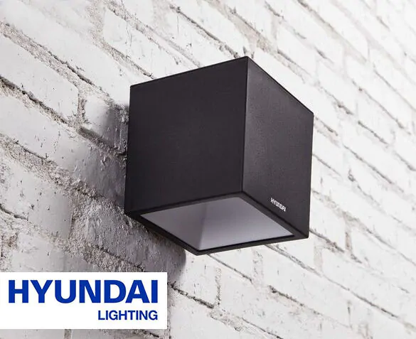 Krankzinnigheid lid Elegantie Hyundai XL Kubus Wandlamp op Zonne-energie