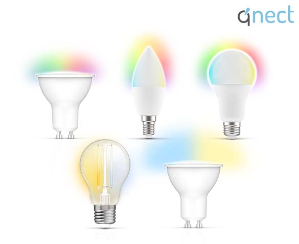 Qnect slimme Wi-Fi LED lamp